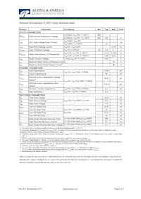 AOT20S60L Datasheet Page 2