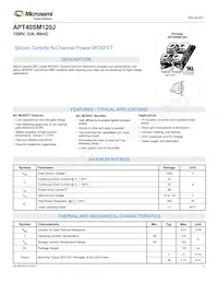 APT40SM120J Datasheet Cover