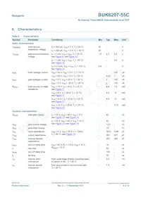 BUK6207-55C Datasheet Page 6