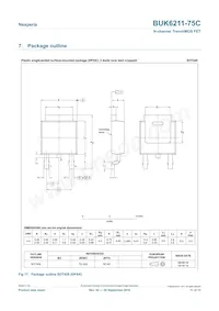 BUK6211-75C Datasheet Page 11