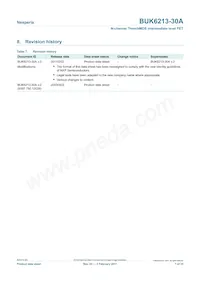 BUK6213-30A Datasheet Page 7