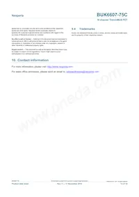 BUK6607-75C Datasheet Page 13