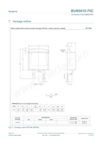 BUK6610-75C Datasheet Page 11