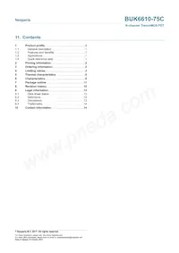 BUK6610-75C Datasheet Page 15