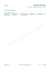 BUK661R6-30C Datasheet Page 12