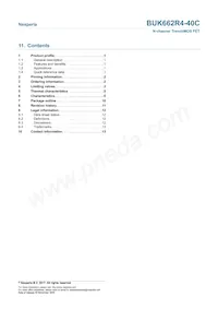 BUK662R4-40C Datasheet Pagina 14