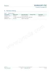BUK663R7-75C Datasheet Page 11