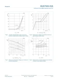 BUK7606-55A Datasheet Page 7