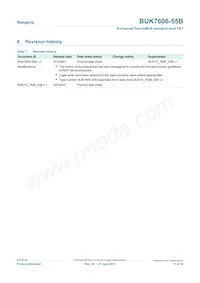 BUK7606-55B Datasheet Page 11