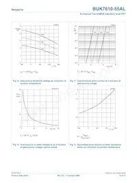 BUK7610-55AL Datasheet Page 8