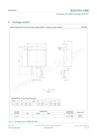 BUK7631-100E Datasheet Page 10