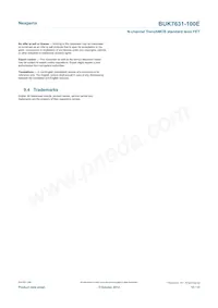 BUK7631-100E Datasheet Page 12