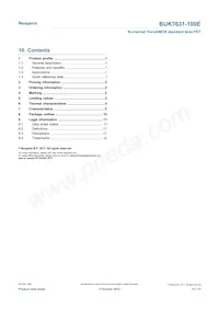 BUK7631-100E Datasheet Page 13