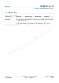 BUK763R1-40B Datasheet Page 10