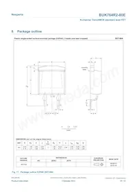 BUK764R2-80E Datasheet Page 10