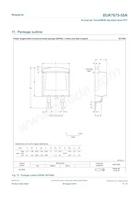 BUK7675-55A Datasheet Page 9