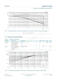 BUK7E13-60E Datasheet Page 4