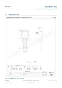 BUK7E8R3-40E數據表 頁面 10