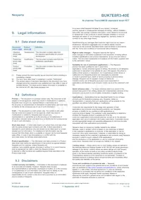 BUK7E8R3-40E Datasheet Pagina 11