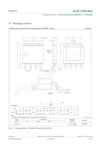 BUK7J1R4-40HX Datasheet Page 10