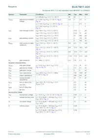 BUK7M11-40HX Datasheet Page 5