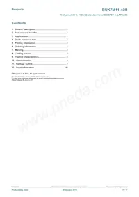 BUK7M11-40HX Datasheet Page 11