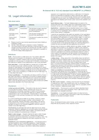 BUK7M15-40HX Datasheet Pagina 10