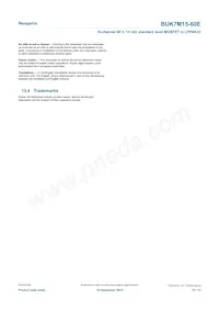 BUK7M15-60EX Datasheet Pagina 12