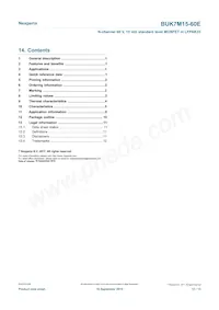 BUK7M15-60EX Datasheet Pagina 13