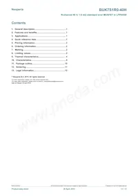 BUK7S1R0-40HJ Datasheet Page 13