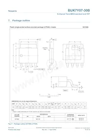 BUK7Y07-30B Datasheet Page 10