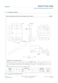 BUK7Y102-100B Datasheet Page 10