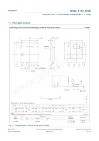 BUK7Y113-100EX Datasheet Page 10