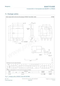 BUK7Y15-60EX Datasheet Pagina 10