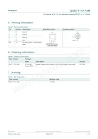 BUK7Y1R7-40HX Datasheet Pagina 3