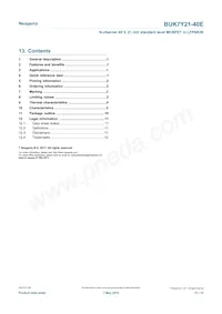 BUK7Y21-40EX Datasheet Page 13