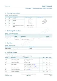 BUK7Y29-40EX數據表 頁面 2