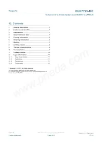 BUK7Y29-40EX Datasheet Page 13