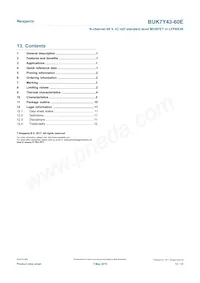 BUK7Y43-60EX Datasheet Pagina 13