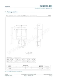 BUK9606-40B Datasheet Page 10