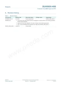 BUK9606-40B Datasheet Page 11