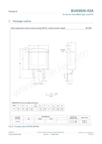 BUK9606-55A Datasheet Page 10