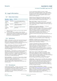 BUK9615-100E Datasheet Page 11