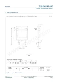 BUK962R8-30B Datasheet Page 10