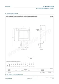BUK9640-100A Datasheet Page 10