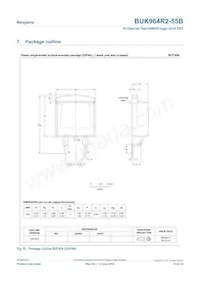 BUK964R2-55B Datasheet Page 10
