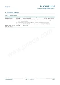 BUK964R2-55B Datasheet Page 11