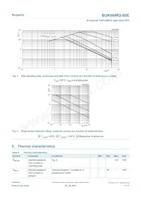 BUK964R2-60E Datasheet Page 4