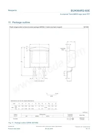 BUK964R2-60E Datasheet Page 10