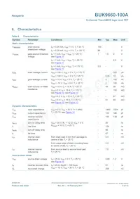 BUK9660-100A Datasheet Page 5